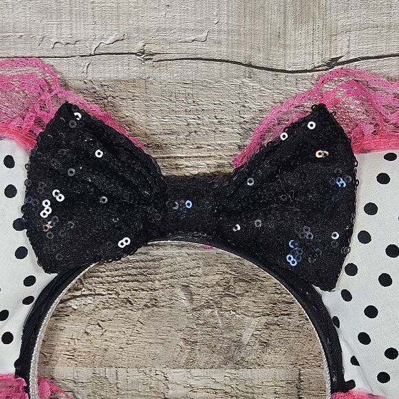 Minnie Mouse Ears Handmade Adult Disney Ears - Picture 4 of 7